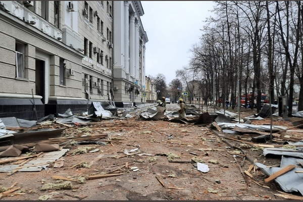 Thành phố lớn thứ hai Ukraine tan hoang sau khi bị oanh tạc